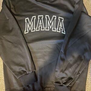 Black 'MAMA' Sweatshirt